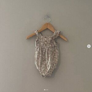 $12 ADD‎ ON Rylee + Cru Floral Romper 6M H&M Jamie Kay 12-18M zara mayoral